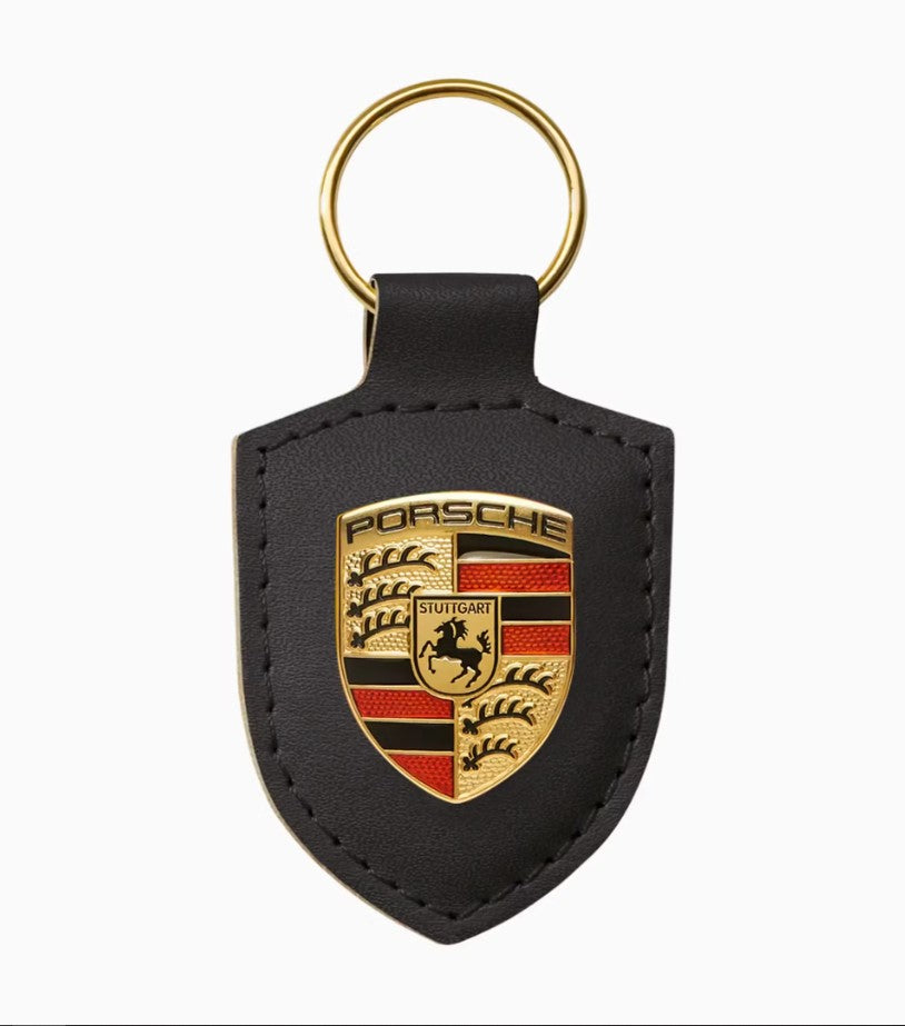 Porsche Crest Key Ring - Heritage Collection - Key Chain - Keyring - Keychain
