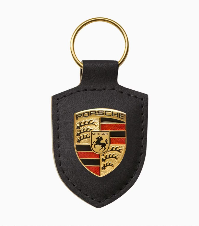 Porsche Crest Key Ring - Assorted Colours - Key Chain - Keyring - Keychain