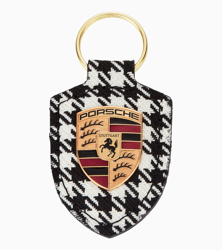 Porsche Crest Key Ring - Assorted Colours - Key Chain - Keyring - Keychain