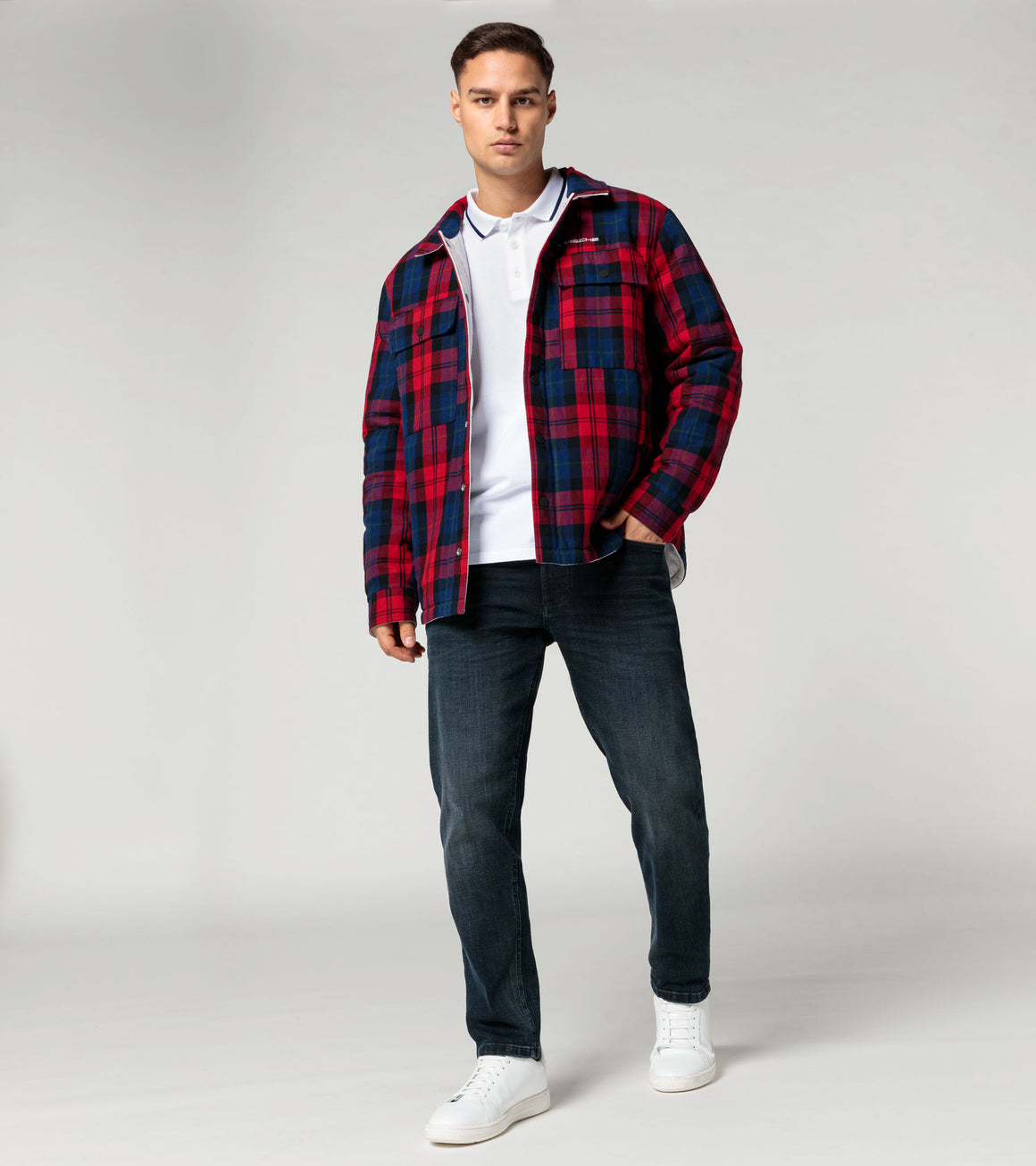 Porsche men's reversible jacket Turbo No.1