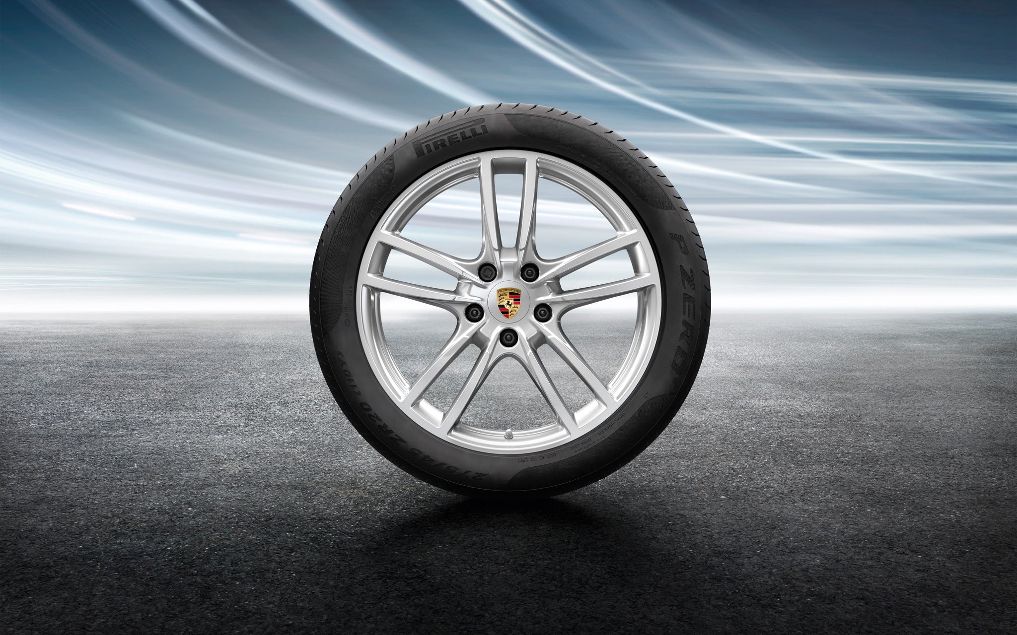 20-inch Cayenne Sport summer wheel-and-tire set