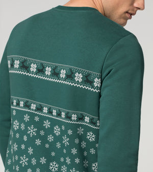 Porsche Unisex Green Christmas Sweater