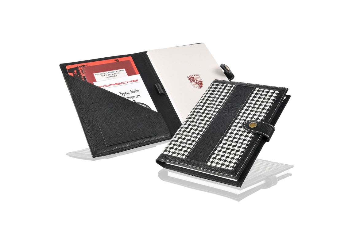 Document folder houndstooth