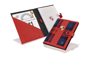 '50 Years 911 Turbo' document folder, Red