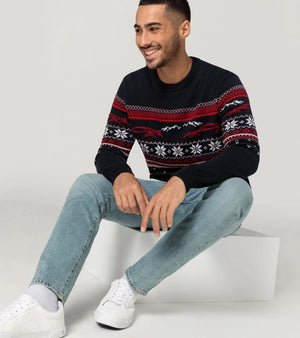 Unisex knitted pullover – Christmas