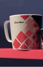 Turbo N°1  Collector’s cup/mug grey/red/black