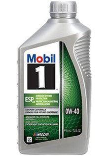 Mobil1 0w40ESP x4