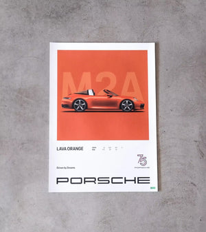 Porsche Poster Set – 75Y – Driven by Dreams