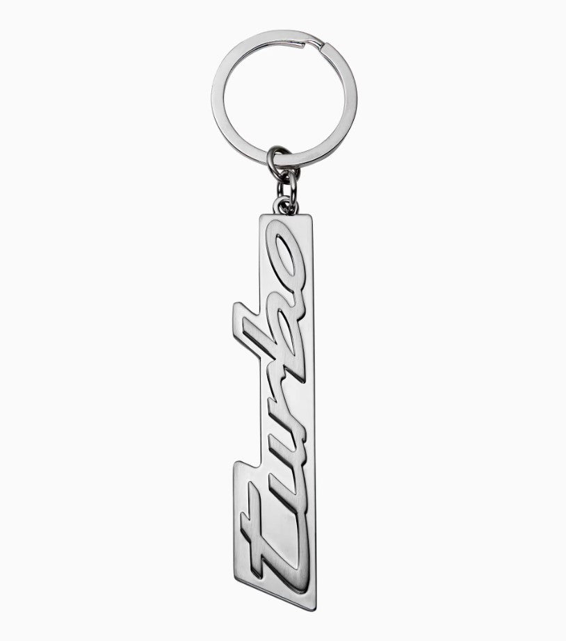 Porsche Keyring with Turbo Lettering