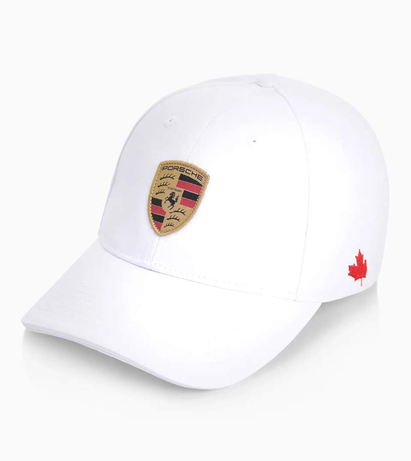 Porsche x Canada Crest Cap - White