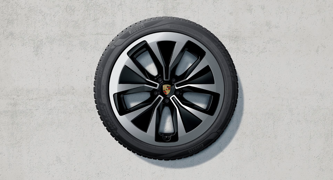 22-inch SportEdition Aero complete winter wheel set - Cayenne EV