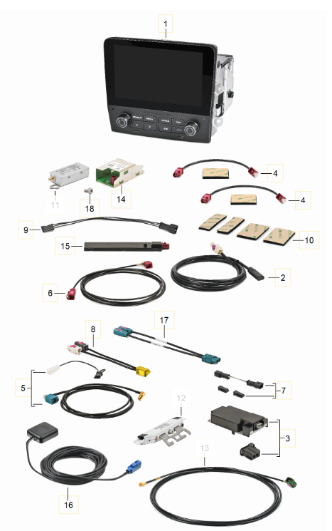Accessories for PCCM Plus 991.I and 981