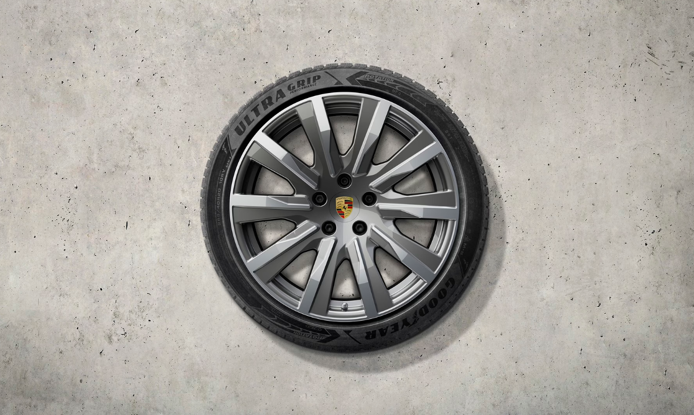 20-inch Taycan Tequipment Design winter wheel-and-tire set