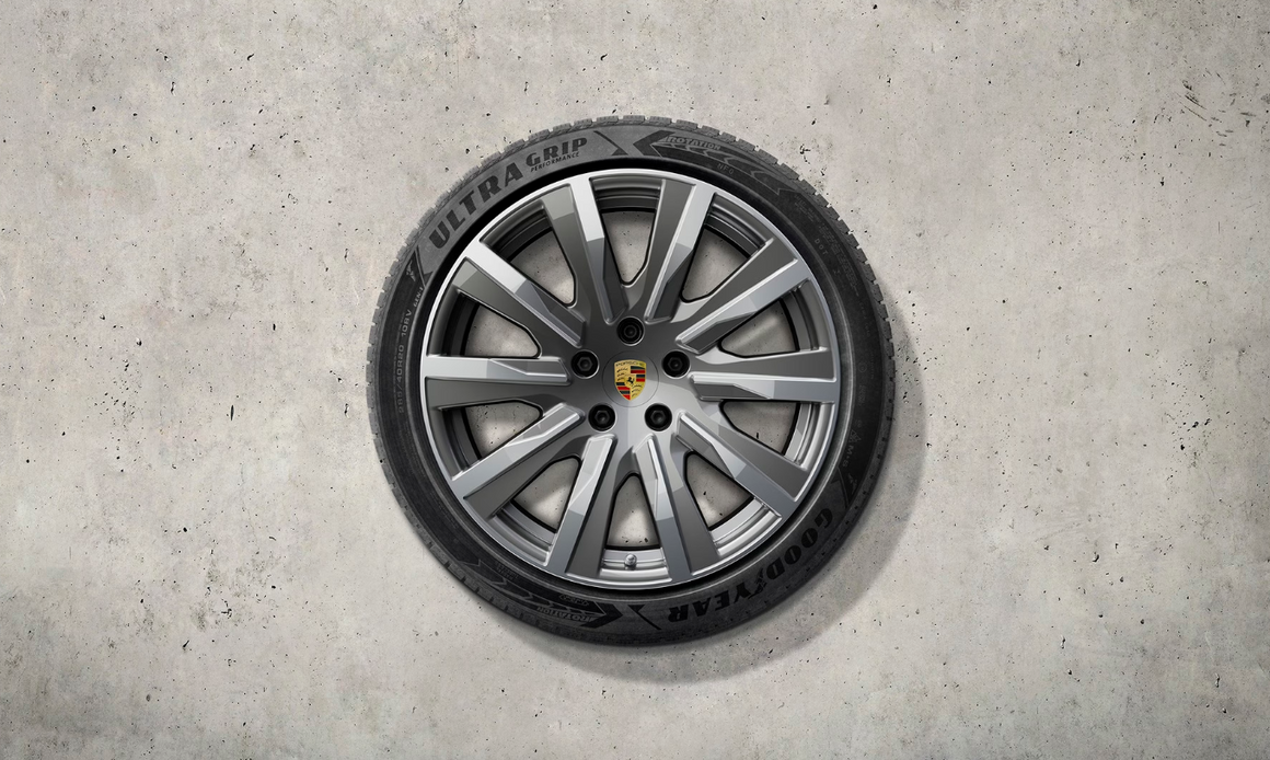 20-inch Taycan Tequipment Design winter wheel-and-tire set
