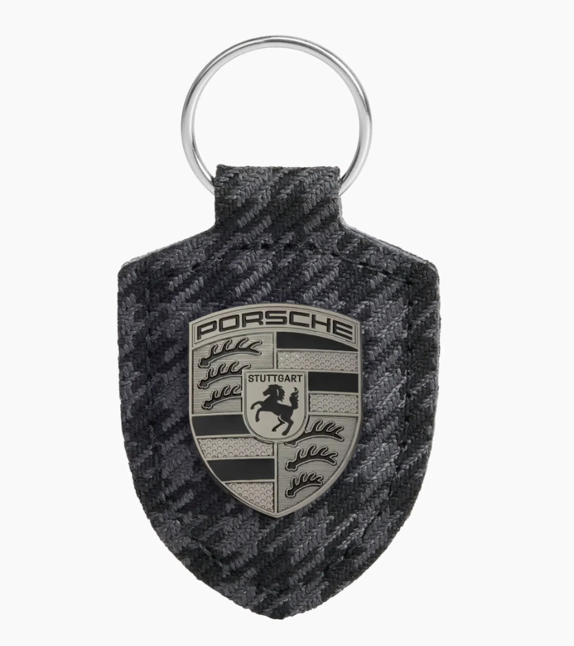 Pepita Crest key ring