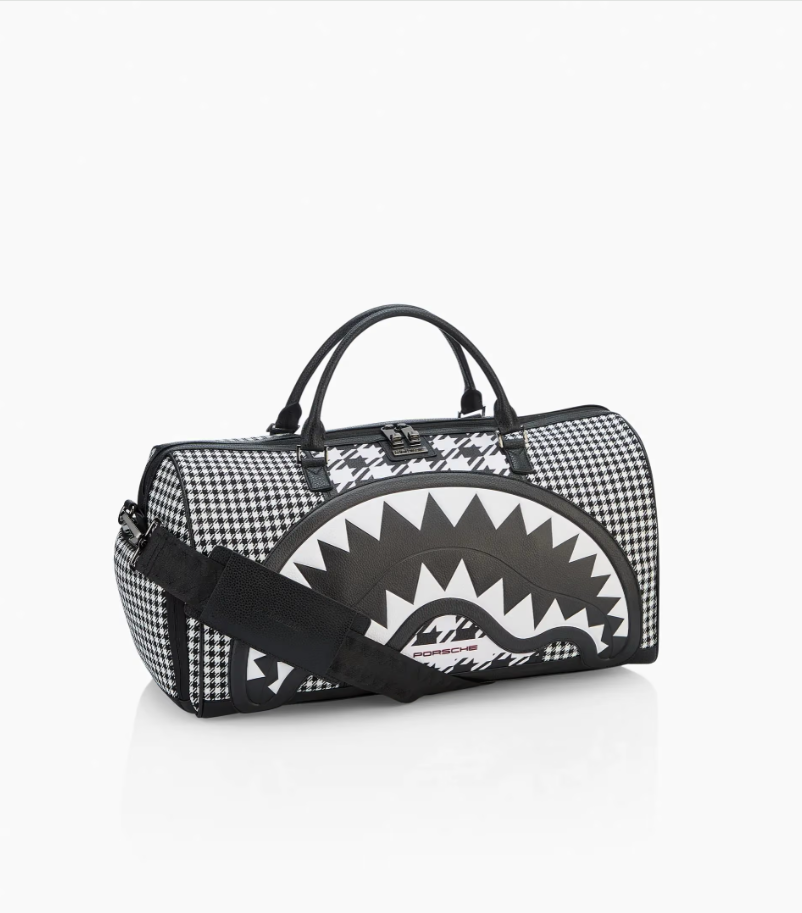 Pepita duffle bag - Porsche x Sprayground