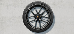 20/21-inch Carrera GTS winter wheel-and-tire set, with central locking