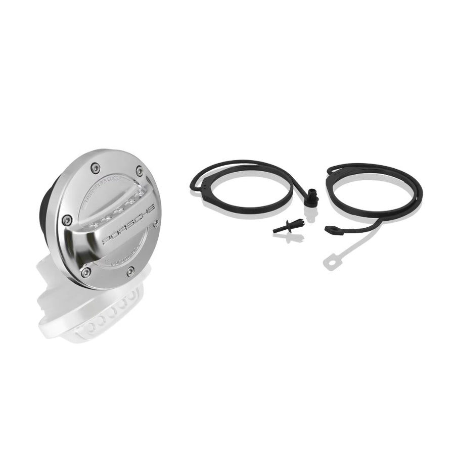 Tank cap in Aluminium Look