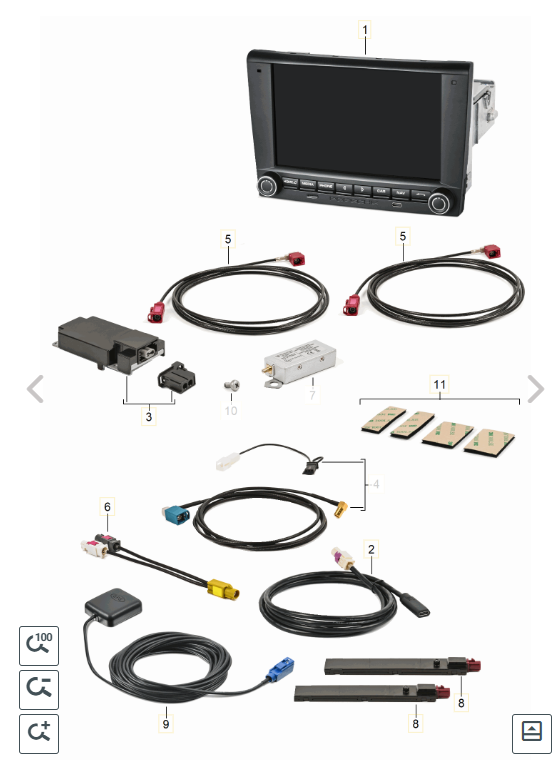 Accessories for PCCM Plus 997.II and 987.II