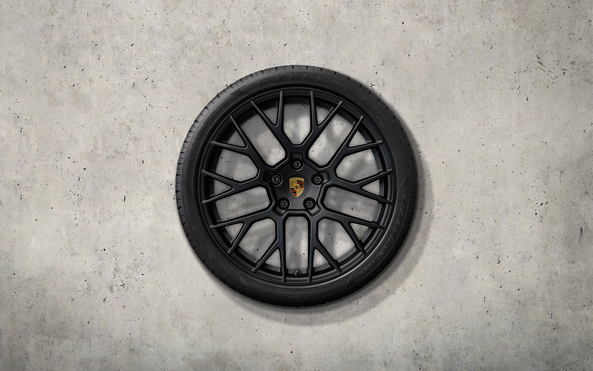 20-/21-inch RS Spyder Design summer wheel-and-tire set, painted in Black (satin-gloss)