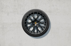 20/21-inch RS Spyder Design winter wheel-and-tire set, painted in Anthracite Gray