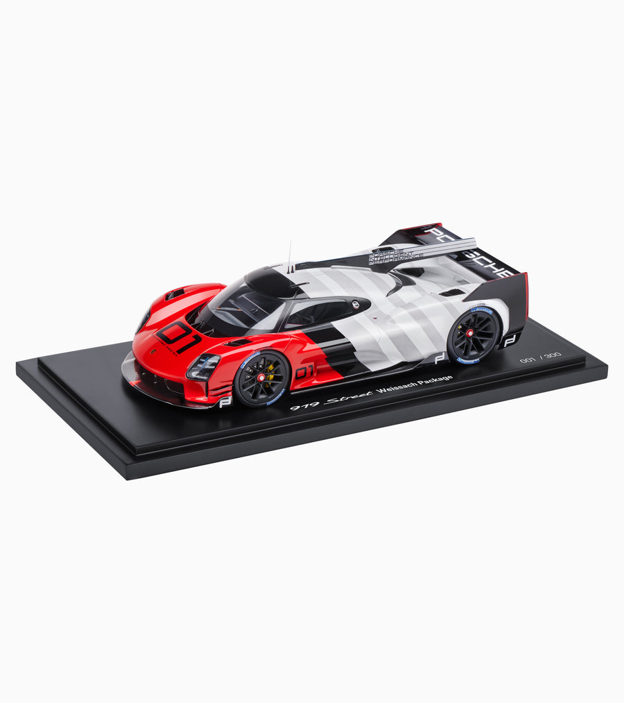 Porsche 919 Street 1:18 grey/red/black