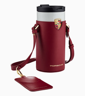 Cup holder shoulder bag