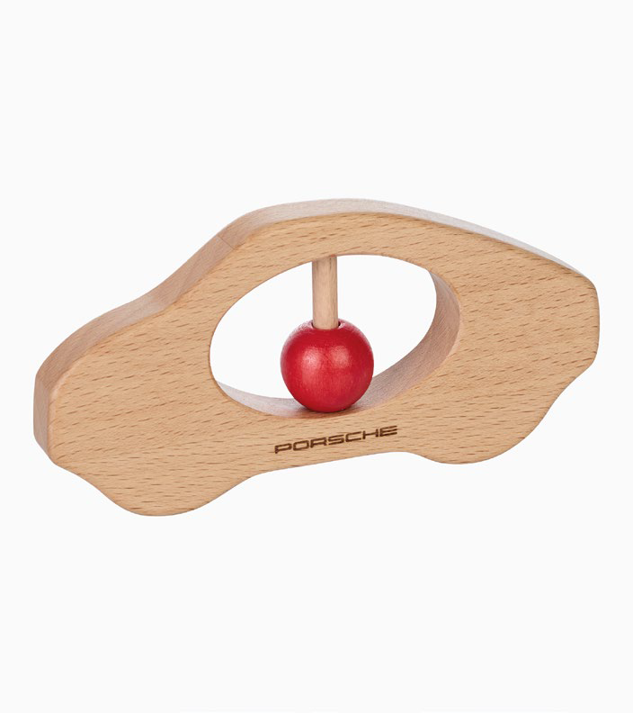 Porsche 911 wooden rattle