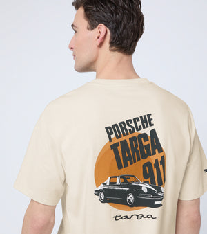 T-Shirt, 911 Targa 60Y, Beige