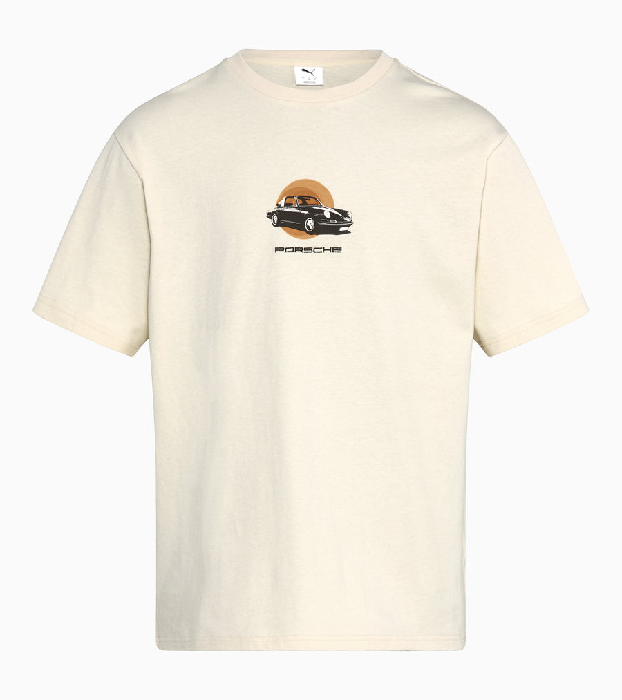 T-Shirt, 911 Targa 60Y, Beige