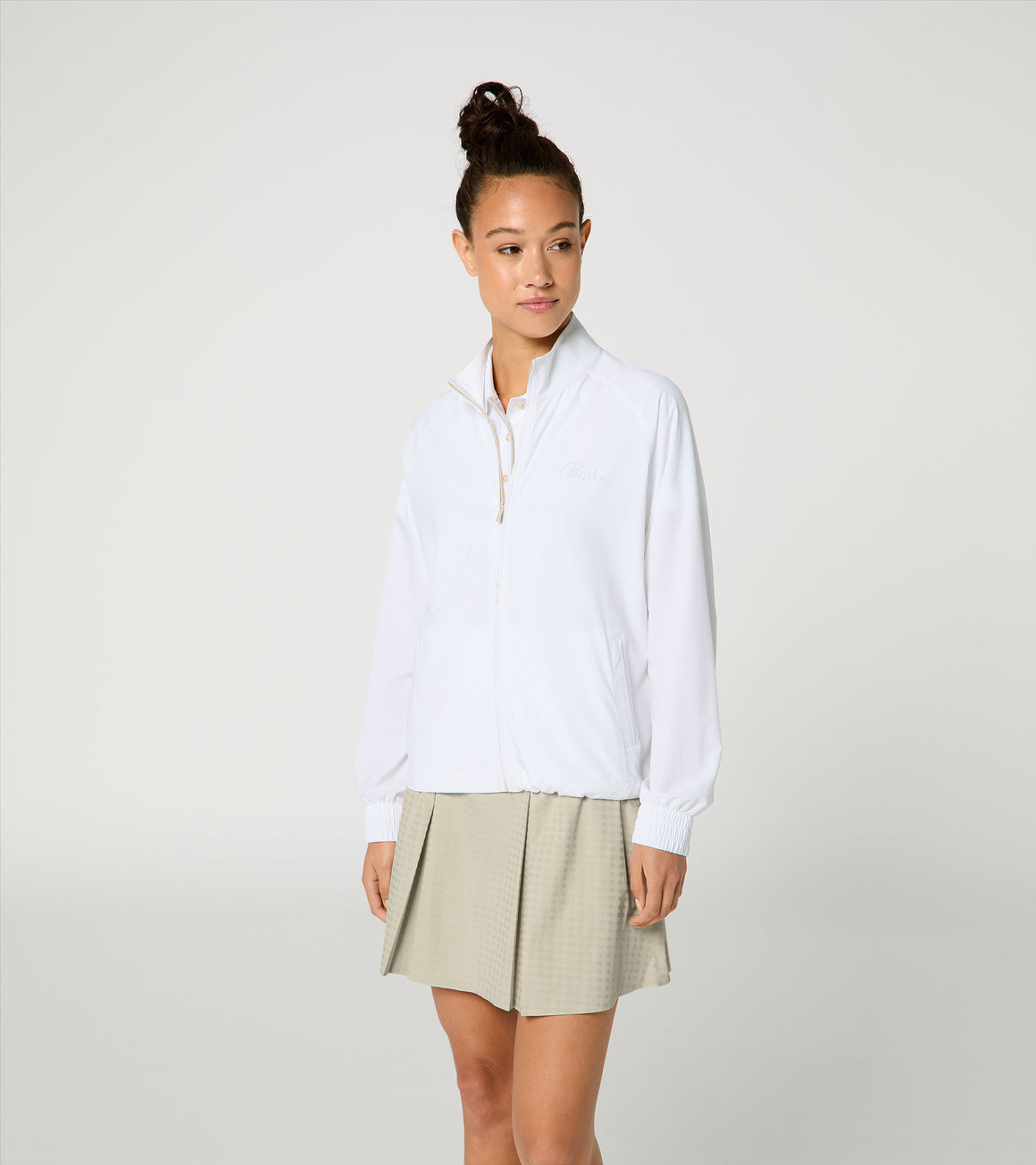 60Y 911 Targa –Women's Golf Jacket white