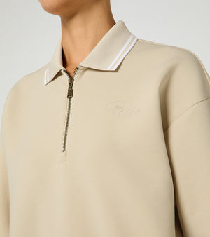 60Y 911 Targa –Women's Golf Midlayerdesert suede