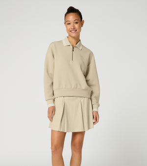 60Y 911 Targa –Women's Golf Midlayerdesert suede