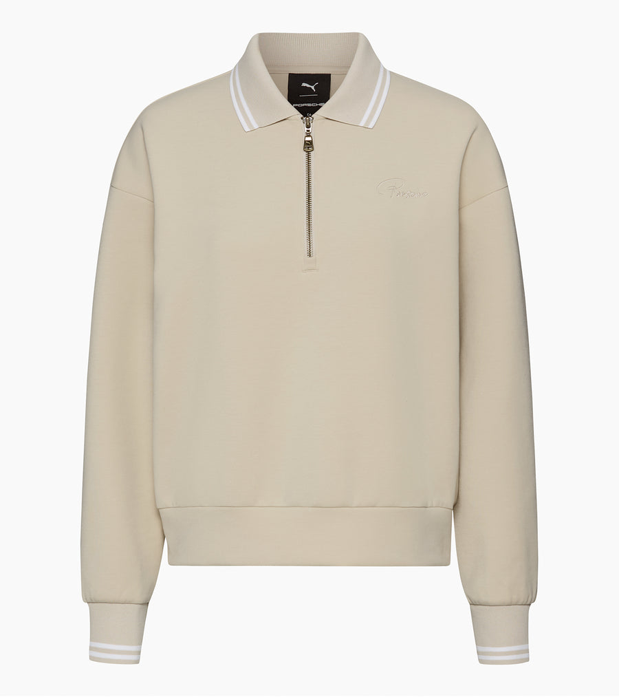 60Y 911 Targa –Women's Golf Midlayerdesert suede