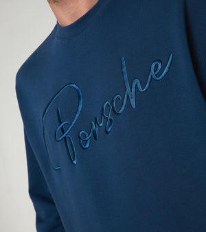 60Y 911 Targa –Golf Crewneck royal