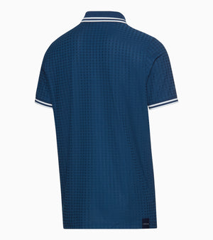 60Y 911 Targa –Men's Golf Polo Pepita royal
