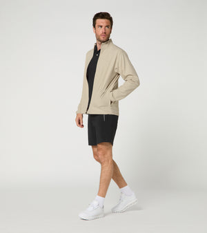 60Y 911 Targa –Men's Golf Jacket desert suede