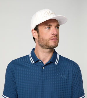 60Y 911 Targa –Golf Cap Unisex Pinstripe puma white