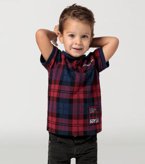 Kids polo shirt – Turbo No. 1