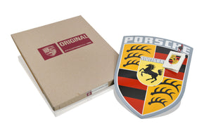 Porsche Classic enamel sign – Porsche Crest version