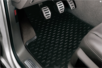 RUBBER FLOOR MAT SET CAYENNE 2004 - 2010