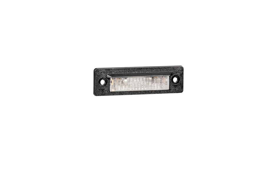 Number plate light, Black