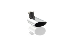 Sports tailpipe in an oval look, Left