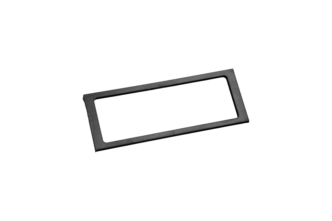 Frame for air-conditioning switch on dashboard panel, Satin Black