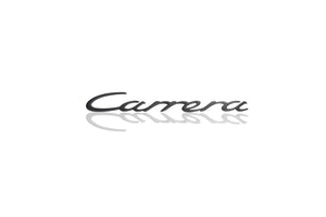 “Carrera” lettering for upper rear lid, Rally Black