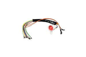 Cable set for electronically adjustable exterior mirrors