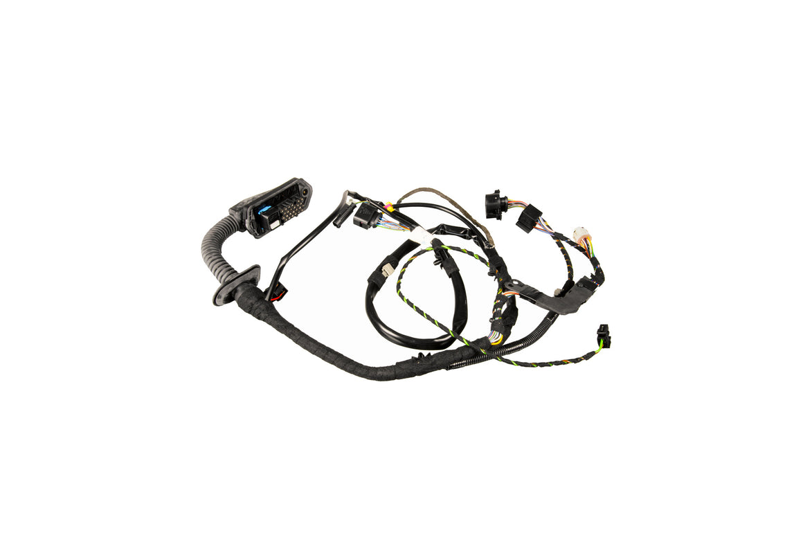 Wiring harness for retrofit kit, auto-dimming exterior mirror