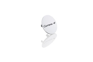 “Carrera 4” hub cap, Silver