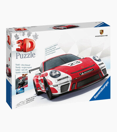 Porsche 3D Puzzle 911 GT3 Cup Salzburg No. 23