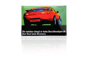 Porsche Classic enamel sign – 928 GTS